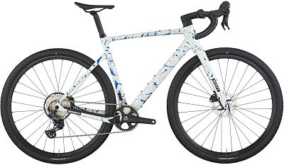 Превью  Велосипед SCOTT Addict Gravel 30 White/Splatter Blue (2026)